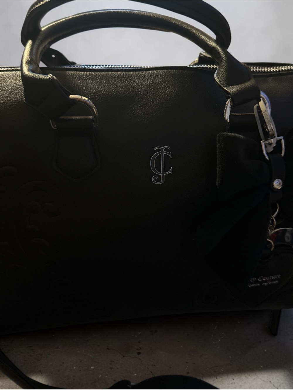 Juicy Couture Black Satchel